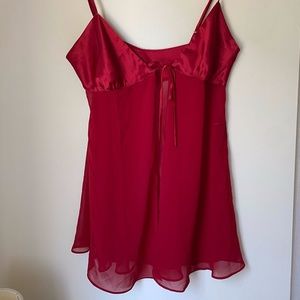 La Vie En Rose Tie-up Front Lingerie